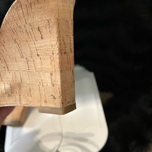 Kate Spade ruffled wedge